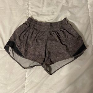 Lululemon Grey Hottie Hot Shorts